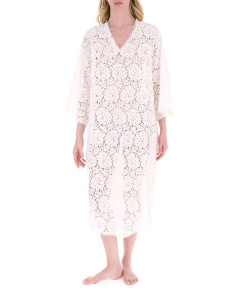 Copricostume in pizzo