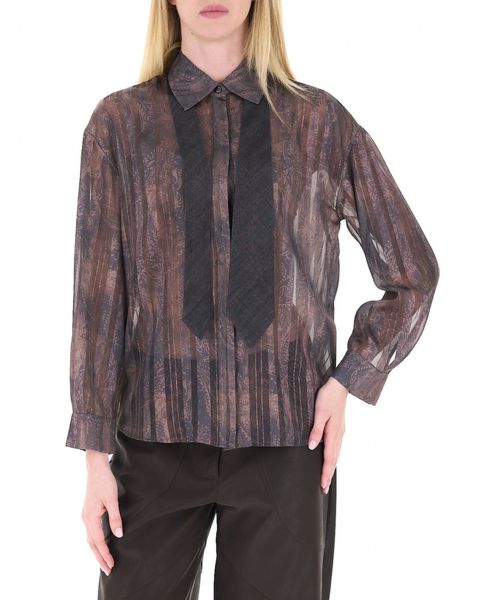 Camicia con inserto