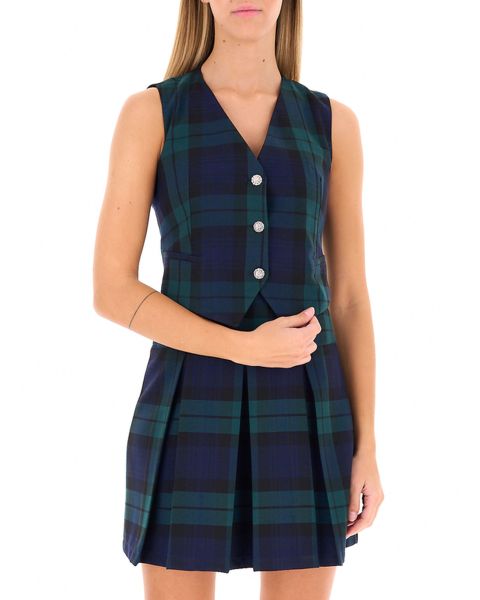 Gilet misto viscosa