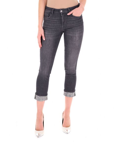 Jeans con strass