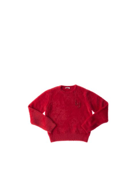 Maglione con strass