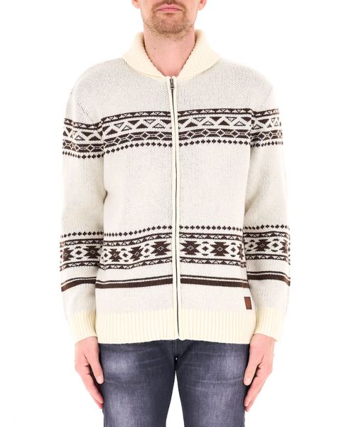 Cardigan con zip