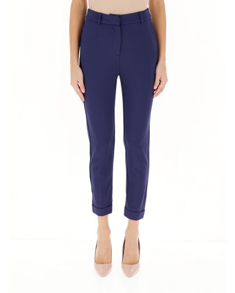 Pantalone con risvolto