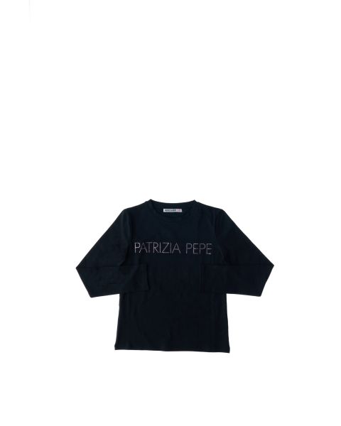 T-shirt con strass