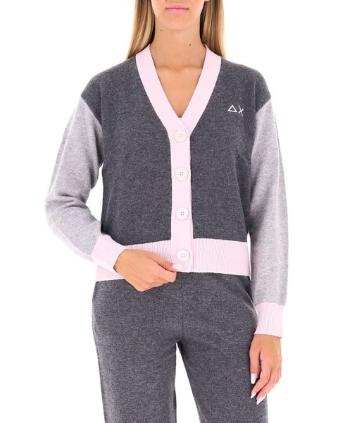 Cardigan misto lana