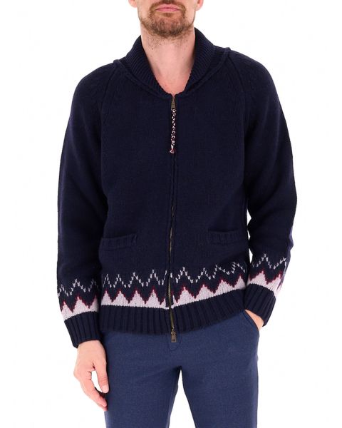 Cardigan con zip