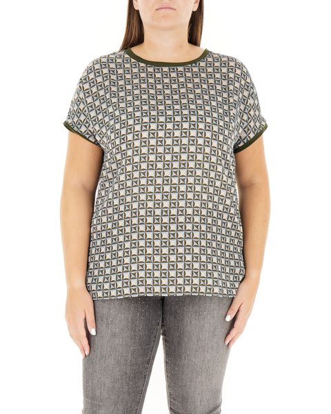Blusa maniche corte