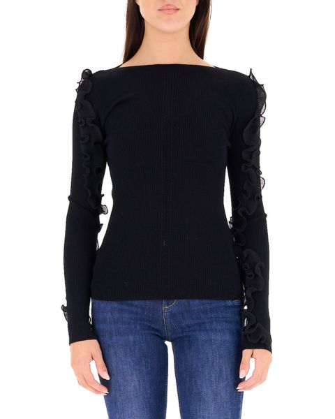 Maglia con volants