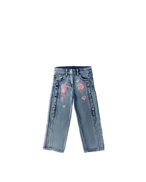 Jeans con inserti