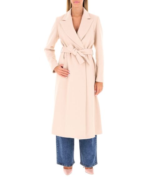Cappotto con cintura
