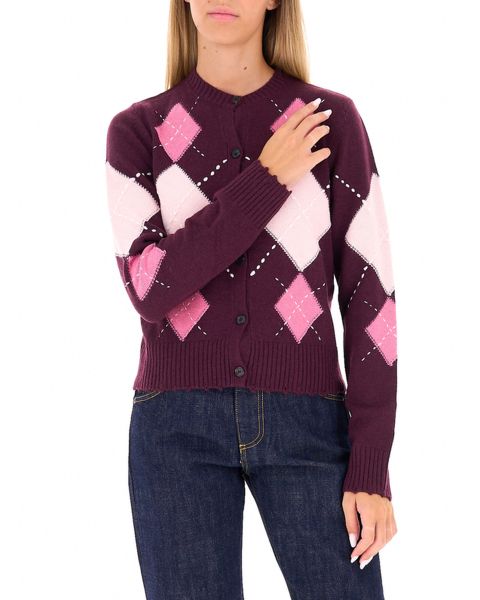 Cardigan con bottoni