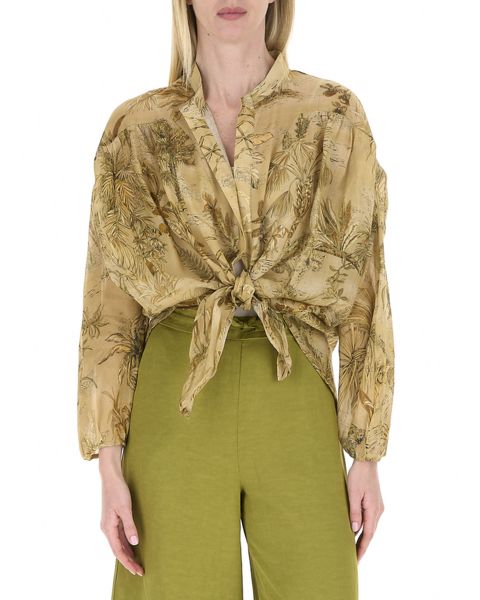 Blusa con fiocco