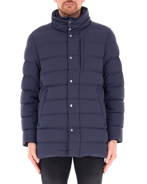 Piumino collo alto