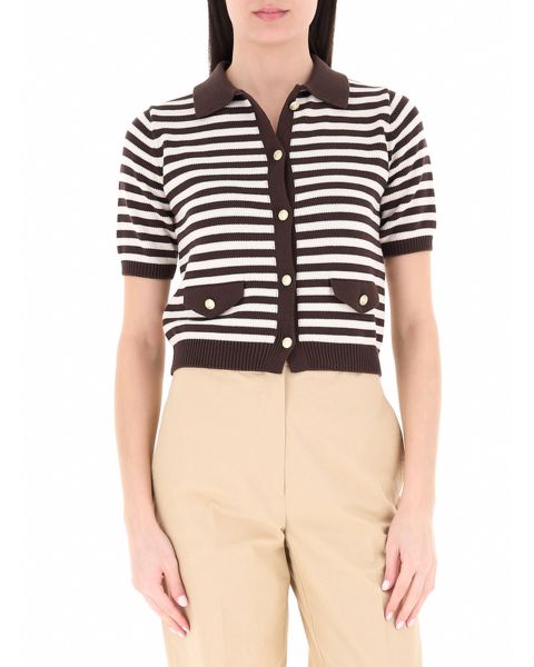 Cardigan maniche corte