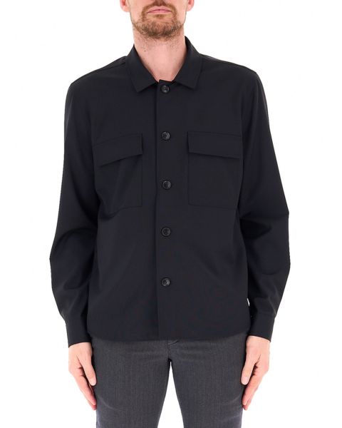 Overshirt misto lana