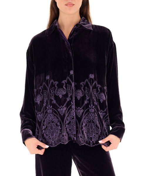 Camicia in velluto
