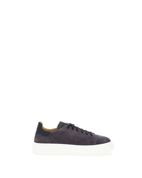 Sneakers pelle scamosciata