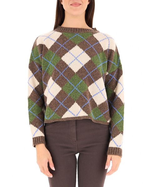 Maglione misto lana
