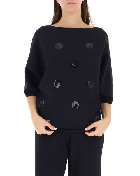 Maglione con paillettes