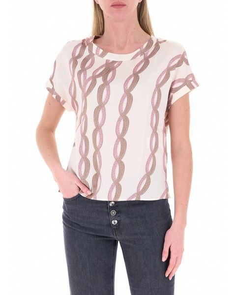 Blusa maniche corte