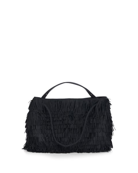Borsa frange in pelle