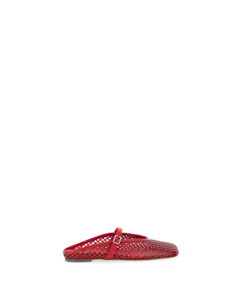Mules in pelle