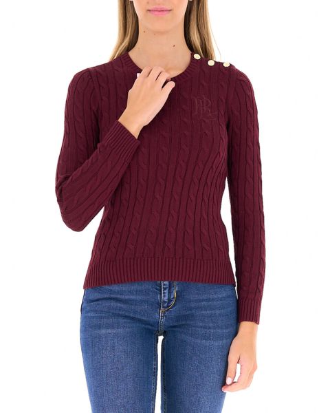 Maglione a trecce