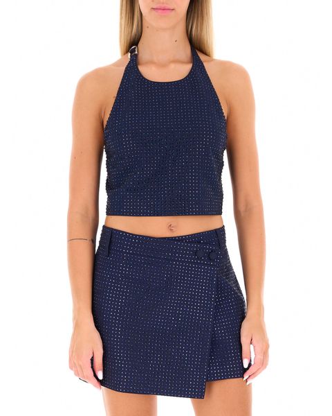 Top con strass