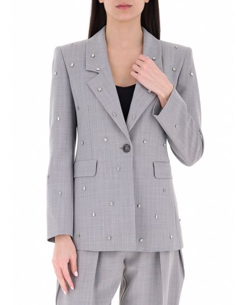 Blazer con strass