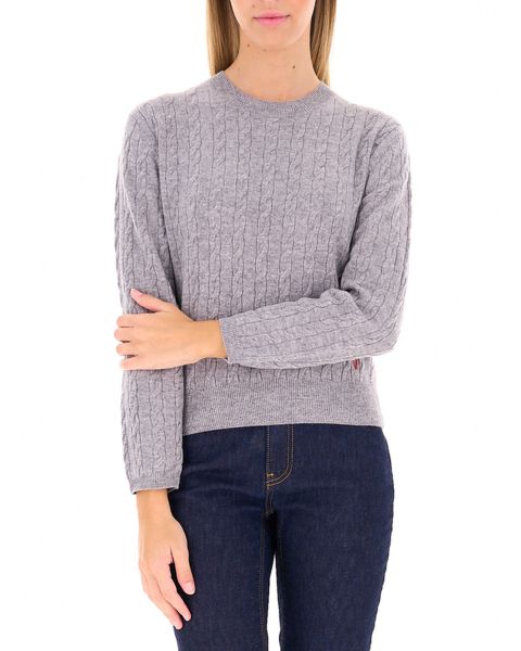 Maglione girocollo lana