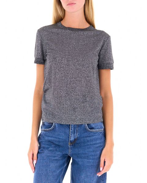 T-shirt in lurex
