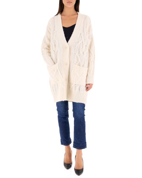 Cardigan misto lana
