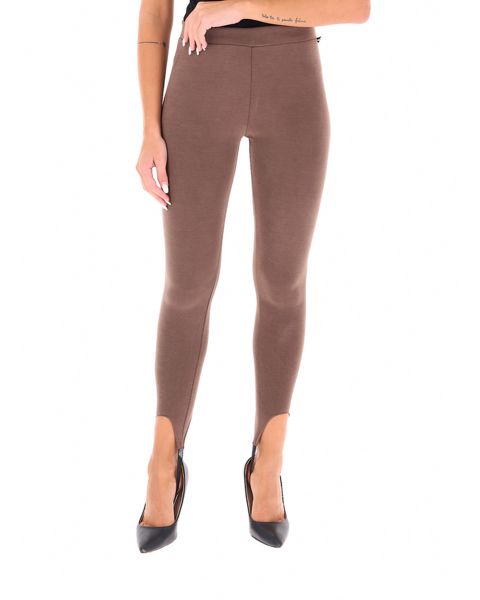 Leggings con staffa