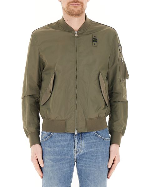 Bomber con zip