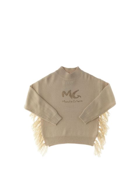 Maglione misto lana