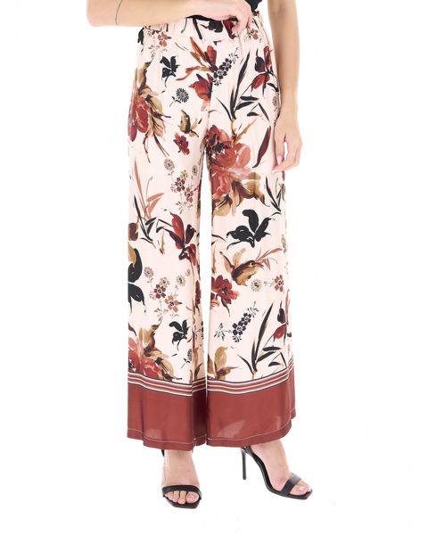 Pantalone wide leg