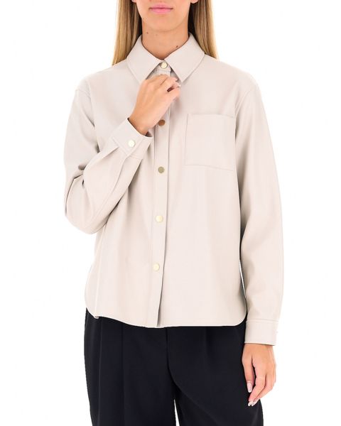 Camicia in similpelle