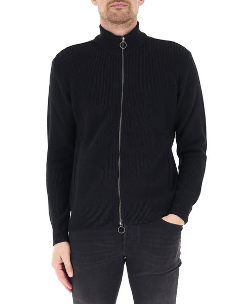 Cardigan con zip