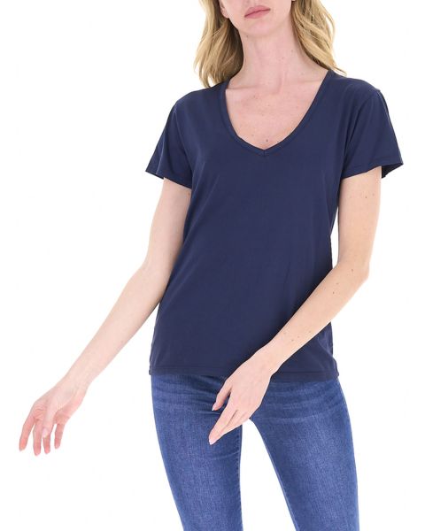 T-shirt scollo a V