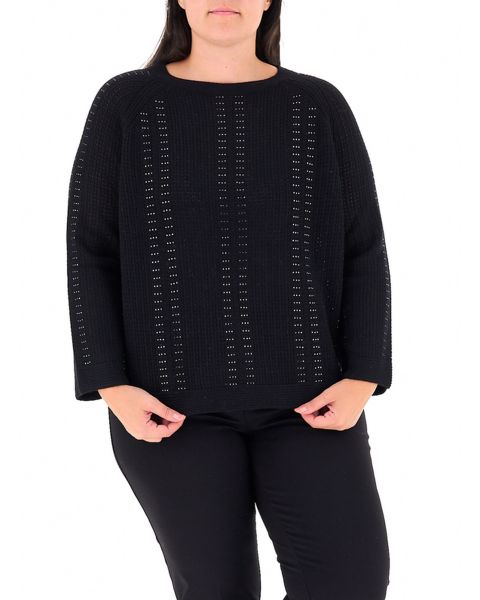 Maglione con strass