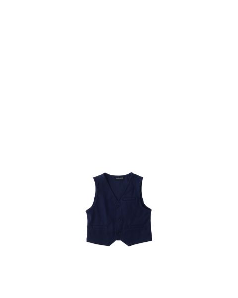 Gilet misto cotone