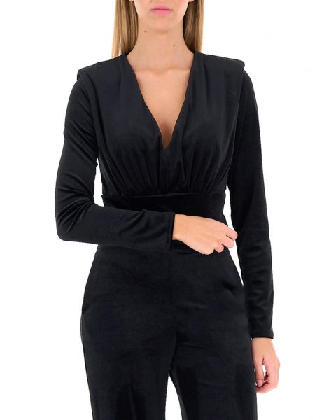 Blusa in velluto