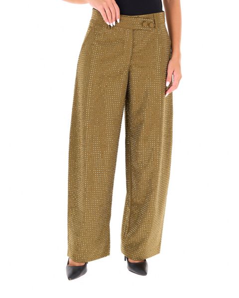 Pantalone con strass