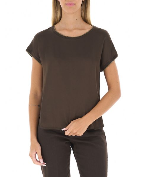 Blusa in satin