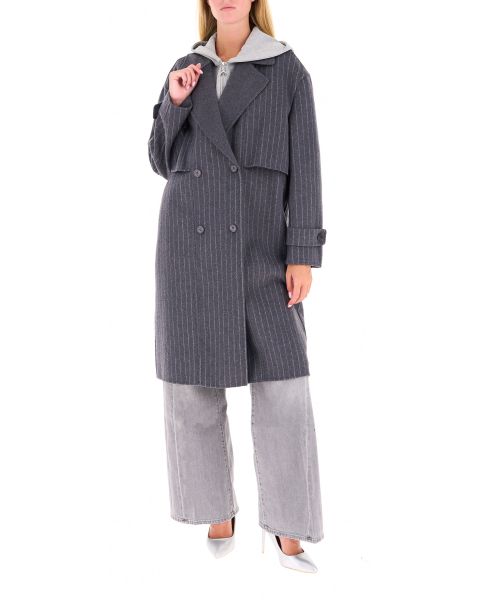Cappotto con cappuccio