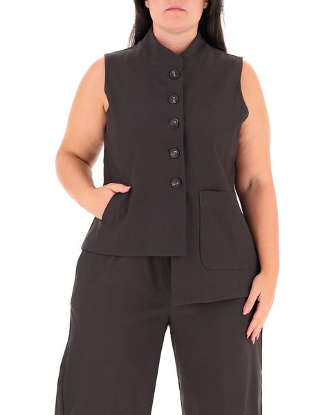 Gilet asimmetrico