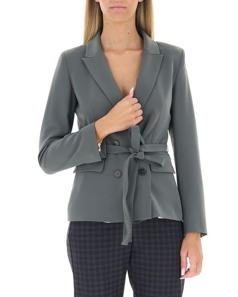 Blazer con cintura