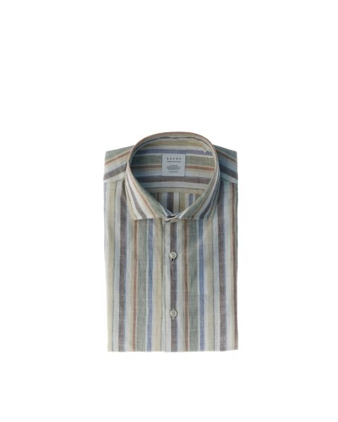 Camicia a righe