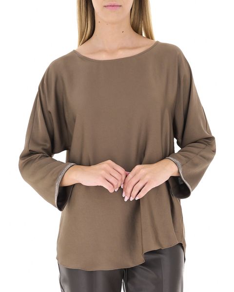 Blusa in satin