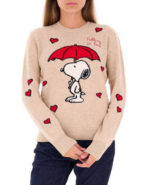 Maglione misto lana